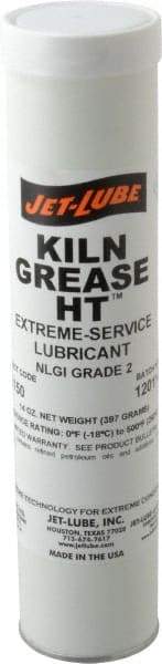 Jet-Lube - 14 oz Cartridge Aluminum General Purpose Grease - Green, 500°F Max Temp, NLGIG 2, - All Tool & Supply