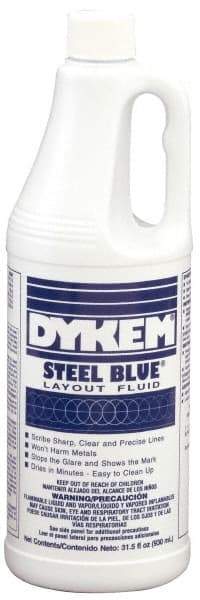 Dykem - Blue Layout Fluid - 930 ml Jug - All Tool & Supply