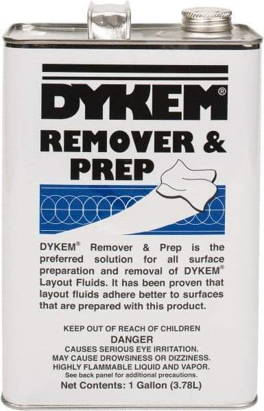 Dykem - Layout Fluid Remover and Cleaner - 1 Gallon Can - All Tool & Supply