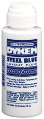 Dykem - Blue Layout Fluid - 2 Ounce Felt Tip Applicator - All Tool & Supply