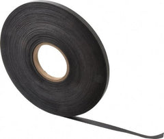 Mag-Mate - 200' Long x 1/2" Wide x 1/32" Thick Flexible Magnetic Strip - 4 Lb Max Pull Force, 2 Linear Ft/Lb Magnetic Pull Force, Plain Back - All Tool & Supply