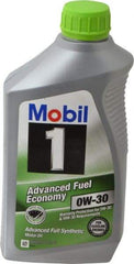 Mobil - 1 Quart Synthetic Engine Oil - Grade 0W-30 - All Tool & Supply