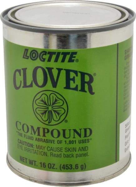 Loctite - 1 Lb Grease Compound - Compound Grade Super Fine, Grade 5A, 800 Grit, Black & Gray, Use on General Purpose - All Tool & Supply