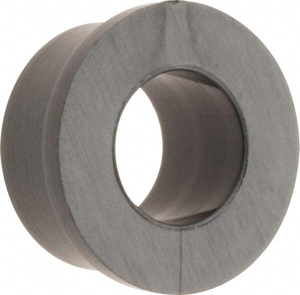 Poly Hi Solidur - 3/16" Inside x 5/16" Outside Diam, Nylon Sleeve Bearing - 0.37" Outside Diam, 0.047" Flange Thickness, 3/16" OAL - All Tool & Supply