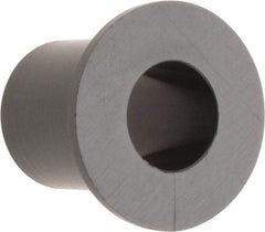 Poly Hi Solidur - 1/4" Inside x 3/8" Outside Diam, Nylon Sleeve Bearing - 0.56" Outside Diam, 0.047" Flange Thickness, 1/2" OAL - All Tool & Supply