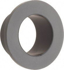 Poly Hi Solidur - 1/2" Inside x 5/8" Outside Diam, Nylon Sleeve Bearing - 7/8" Outside Diam, 1/16" Flange Thickness, 3/8" OAL - All Tool & Supply