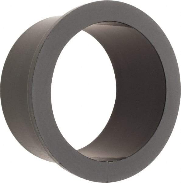 Poly Hi Solidur - 1-1/2" Inside x 1-3/4" Outside Diam, Nylon Sleeve Bearing - 2" Outside Diam, 1/8" Flange Thickness, 1" OAL - All Tool & Supply