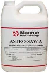 Monroe Fluid Technology - Astro-Saw A, 1 Gal Bottle Sawing Fluid - Water Soluble - All Tool & Supply