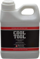 Monroe Fluid Technology - Cool Tool, 1 Pt Can Cutting & Tapping Fluid - Straight Oil, For Blanking, Boring, Broaching, Drilling, Hobbing, Milling, Reaming, Tapping, Turning - All Tool & Supply