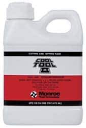 Monroe Fluid Technology - Cool Tool II, 1 Pt Can Cutting & Tapping Fluid - Straight Oil, For Blanking, Boring, Broaching, Drilling, Hobbing, Milling, Reaming, Tapping, Turning - All Tool & Supply