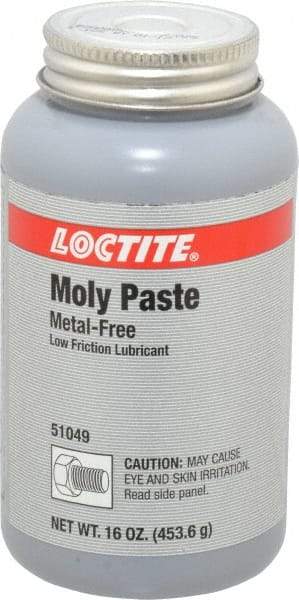 Loctite - 1 Lb Can General Purpose Anti-Seize Lubricant - Molybdenum Disulfide, -20 to 750°F, Black, Water Resistant - All Tool & Supply