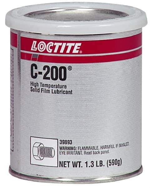 Loctite - 1.3 Lb Can Dry Film Lubricant - Dark Gray, 2,400°F Max - All Tool & Supply