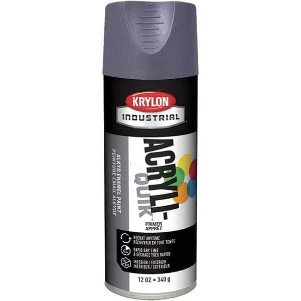 Krylon - 16 oz Platinum Primer - 15 to 20 Sq Ft Coverage, Direct to Metal, Quick Drying, Interior/Exterior - All Tool & Supply