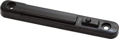 Tensator - 3-3/4" High Wall Receptacle for Tensabarrier - Steel, Black, Use with Tensabarrier - All Tool & Supply