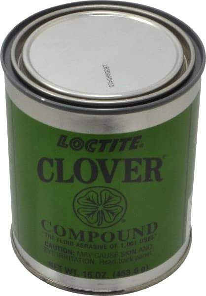 Loctite - 1 Lb Grease Compound - Compound Grade Medium, Grade D, 180 Grit, Black & Gray, Use on General Purpose - All Tool & Supply