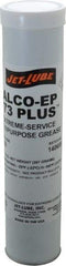 Jet-Lube - 14 oz Cartridge Aluminum Extreme Pressure Grease - Red, Extreme Pressure, 450°F Max Temp, NLGIG 2, - All Tool & Supply