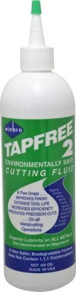 TapFree 2 - Tapfree 2, 1 Pt Bottle Cutting & Tapping Fluid - Water Soluble, For Cleaning - All Tool & Supply