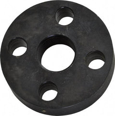 Nook Industries - 1.6" Flange OD x 0.41" Thickness Precision Acme Mounting Flange - For 3/8-4, 3/8-10 Bars, 4 Mounting Holes, Steel - All Tool & Supply