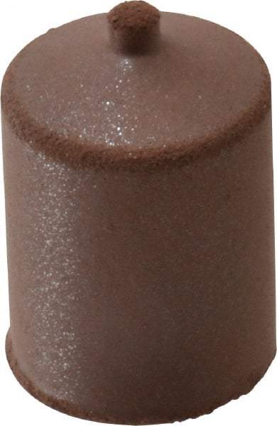 Cratex - 7/8" Max Diam x 1-1/4" Long, Cone, Rubberized Point - Fine Grade, Silicon Carbide, 1/4" Arbor Hole, Unmounted - All Tool & Supply