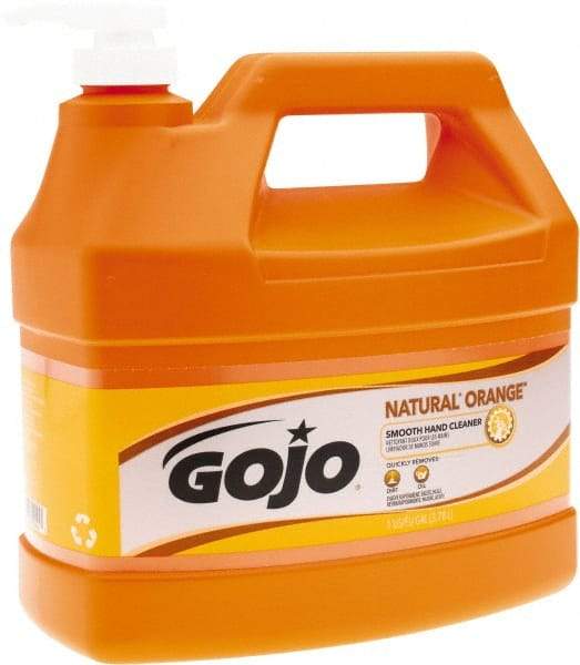 GOJO - 1 Gal Pump Bottle Liquid Hand Cleaner - General Duty, Orange Scent - All Tool & Supply