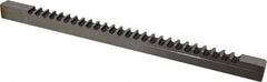 Dumont Minute Man - 24mm Keyway Width, Style F, Keyway Broach - High Speed Steel, Bright Finish, 1" Broach Body Width, 1" to 6" LOC, 20-1/4" OAL, 10,600 Lbs Pressure for Max LOC - All Tool & Supply