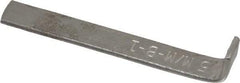 Dumont Minute Man - 1 Piece Style B-1 Broach Shim - 5mm Keyway Width, 0.05" Shim Thickness - All Tool & Supply