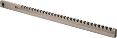 Dumont Minute Man - 1/2" Keyway Width, Style AF, Keyseating Broach - Bright Finish, 1/2" Broach Body Width, 20" OAL - All Tool & Supply