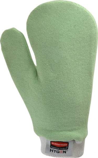 Rubbermaid - 11" Long Microfiber Cleaning & Dusting Mitt - Green, Multipurpose - All Tool & Supply