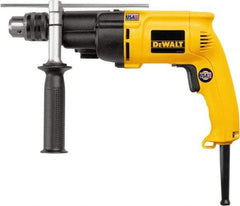 DeWALT - 120 Volt 1/2" Keyed Chuck Electric Hammer Drill - 0 to 19,000 & 0 to 46,000 BPM, 0 to 1,100 & 0 to 2,700 RPM, Reversible - All Tool & Supply