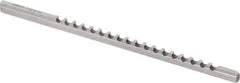 Dumont Minute Man - 3/32" Keyway Width, Style A, Keyway Broach - High Speed Steel, Bright Finish, 1/8" Broach Body Width, 13/64" to 1-1/8" LOC, 5" OAL, 780 Lbs Pressure for Max LOC - All Tool & Supply