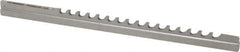 Dumont Minute Man - 3/32" Keyway Width, Style B, Keyway Broach - High Speed Steel, Bright Finish, 3/16" Broach Body Width, 19/64" to 1-11/16" LOC, 6-3/4" OAL, 930 Lbs Pressure for Max LOC - All Tool & Supply