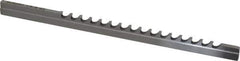 Dumont Minute Man - 1/8" Keyway Width, Style B, Keyway Broach - High Speed Steel, Bright Finish, 3/16" Broach Body Width, 19/64" to 1-11/16" LOC, 6-3/4" OAL, 720 Lbs Pressure for Max LOC - All Tool & Supply