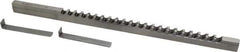 Dumont Minute Man - 5/16" Keyway Width, Style C, Keyway Broach - High Speed Steel, Bright Finish, 3/8" Broach Body Width, 25/64" to 2-1/2" LOC, 11-3/4" OAL, 3,960 Lbs Pressure for Max LOC - All Tool & Supply