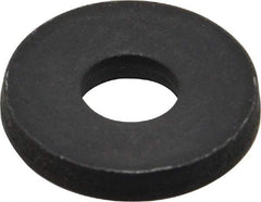 Gibraltar - M8 Screw, Steel Standard Flat Washer - 8.4mm ID x 23mm OD, 4mm Thick, Black Phosphate Finish - All Tool & Supply