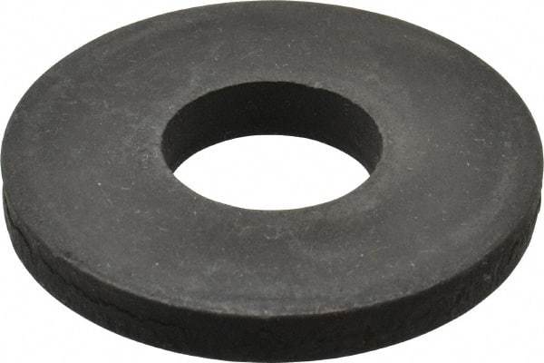 Gibraltar - M16 Screw, Steel Standard Flat Washer - 17mm ID x 45mm OD, 6mm Thick, Black Phosphate Finish - All Tool & Supply