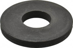 Gibraltar - M16 Screw, Steel Standard Flat Washer - 17mm ID x 45mm OD, 6mm Thick, Black Phosphate Finish - All Tool & Supply