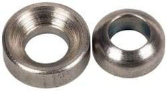 Gibraltar - 5/32" Bolt, Stainless Steel, Spherical Washer Assembly - 3/16" Inside x 3/8" Female Outside, 5/16" Male OD, 13/64" Thick, 1/32" Radius, 303 Grade - All Tool & Supply