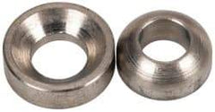 Gibraltar - 3/16" Bolt, Stainless Steel, Spherical Washer Assembly - 7/32" Inside x 7/16" Female Outside, 3/8" Male OD, 15/64" Thick, 5/64" Radius, 303 Grade - All Tool & Supply