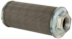 Flow Ezy Filters - 100 Mesh, 284 LPM, 75 GPM, 5.4" Diam, Female Suction Strainer without Bypass - 2-1/2 Port NPT, 12-1/2" Long - All Tool & Supply