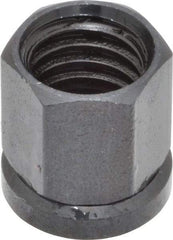 Gibraltar - 3/8-16, Black Oxide Finish, Steel Swivel Hex Nut - 1/2" Pad, 7/16" Wide x 17/32" High x 17/64" Deep - All Tool & Supply