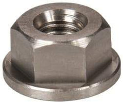 Gibraltar - 5/16-18, 3/4" Flange Diam, 3/8" High, 9/16" Across Flats, Flange Nut - Grade 303 Stainless Steel, 3/32" Flange Height - All Tool & Supply