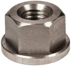 Gibraltar - 5/8-11, 1-3/8" Flange Diam, 13/16" High, 1-1/16" Across Flats, Flange Nut - Grade 303 Stainless Steel, 3/16" Flange Height - All Tool & Supply