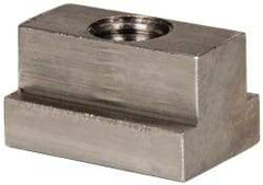 Gibraltar - 1/2-13 Blind Tapped T Slot Nut - 9/16" Slot Width, 7/8 x 11/32" Base Width x Height, 1-1/4 x 3/4" OAL x Height - All Tool & Supply