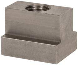 Gibraltar - 5/8-11 Blind Tapped T Slot Nut - 11/16" Slot Width, 1-1/8 x 15/32" Base Width x Height, 1-1/2 x 1-1/8" OAL x Height - All Tool & Supply