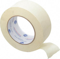 Intertape - 2" Wide x 60 Yd Long White Paper Masking Tape - Series PG500, 5 mil Thick, 21 In/Lb Tensile Strength - All Tool & Supply