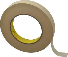 3M - 3/4" Wide x 60 Yd Long Tan Paper Masking Tape - Series 232, 6.3 mil Thick, 27 In/Lb Tensile Strength - All Tool & Supply