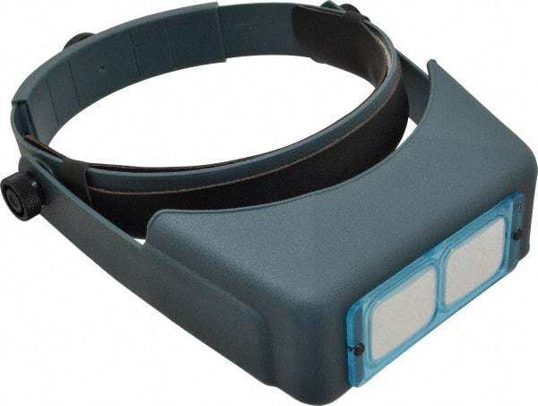 Made in USA - 1.75x Magnification, Optical Glass, Rectangular Magnifier - Headband Mount, 14 Inch Focal Distance - All Tool & Supply