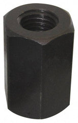 Value Collection - 3/4-10 UNC, 1-7/8" OAL Steel Standard Coupling Nut - Black Oxide Coated, 1-1/4" Width Across Flats - All Tool & Supply