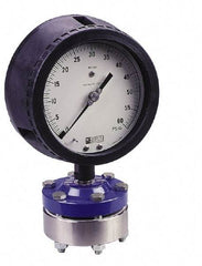 Value Collection - 200 Max psi, 4-1/2 Inch Dial Diameter, Polypropylene Pressure Gauge Guard and Isolator - 0.5% Accuracy - All Tool & Supply