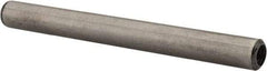 Value Collection - 1/4" Diam x 2-1/2" Pin Length Grade 8 Alloy Steel Pull Out Dowel Pin - 1 Rounded & 1 Threaded End - All Tool & Supply